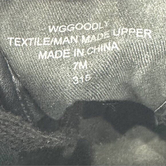 GUESS WGGOODLY Womens Floral M Sneakers, Fabric, Leather Trim Sz 7M - Picture 10 of 11